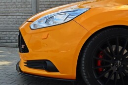 Cup Spoilerlippe Front Ansatz V.2 für Ford Focus ST Mk3 schwarz matt
