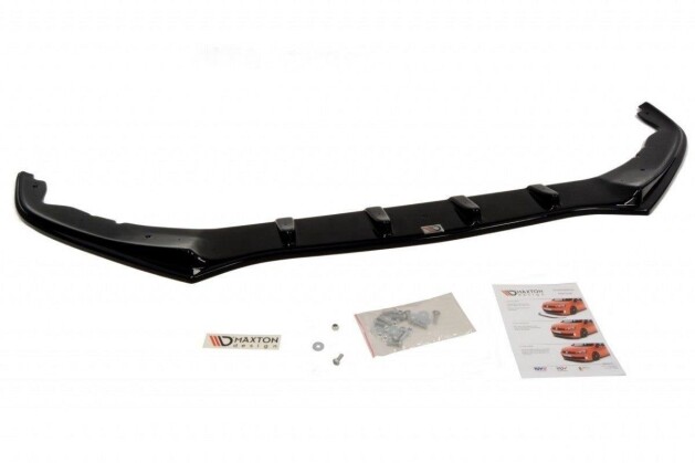 Cup Spoilerlippe Front Ansatz passend für HONDA ACCORD MK 8 VORFACELIFT schwarz Hochglanz