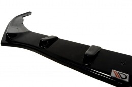 Cup Spoilerlippe Front Ansatz passend für HONDA ACCORD MK 8 VORFACELIFT schwarz Hochglanz