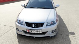 Cup Spoilerlippe Front Ansatz passend für HONDA ACCORD VII TYPE-S schwarz Hochglanz