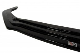 Cup Spoilerlippe Front Ansatz V.1 passend für HONDA CIVIC IX TYPE R schwarz Hochglanz