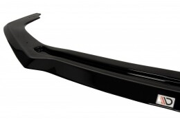 Cup Spoilerlippe Front Ansatz V.2 passend für HONDA CIVIC IX TYPE R schwarz Hochglanz
