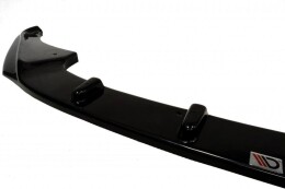 Cup Spoilerlippe Front Ansatz für HONDA CIVIC MK8 Facelift schwarz Hochglanz