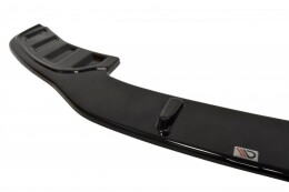 Cup Spoilerlippe Front Ansatz passend für HONDA CIVIC VIII TYPE S/R schwarz Hochglanz