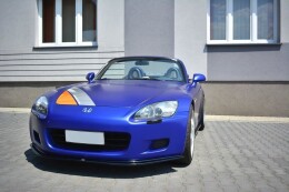 Cup Spoilerlippe Front Ansatz V.1 passend für HONDA S2000 schwarz Hochglanz