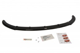 Street+ Spoilerlippe Front Ansatz passend für Hyundai Veloster schwarz Hochglanz