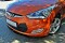 Cup Spoilerlippe Front Ansatz passend für Hyundai Veloster schwarz Hochglanz