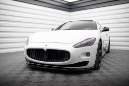 Cup Spoilerlippe Front Ansatz passend für Maserati Granturismo Mk1 schwarz Hochglanz