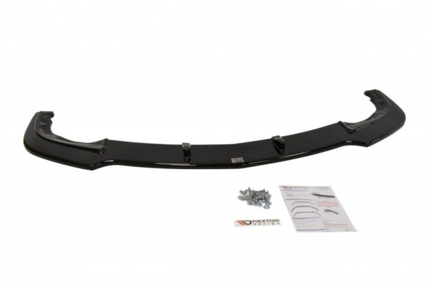 Cup Spoilerlippe Front Ansatz V.1 passend für MAZDA 3 MK2 MPS schwarz Hochglanz