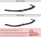 Cup Spoilerlippe Front Ansatz V.2 passend für MAZDA 3 MK2 MPS Carbon Look