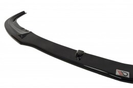 Cup Spoilerlippe Front Ansatz passend für MAZDA 3 MK2 SPORT (vor Facelift) schwarz Hochglanz