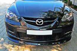 Cup Spoilerlippe Front Ansatz für Mazda 3 MPS MK1...