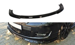 Cup Spoilerlippe Front Ansatz passend für MAZDA 3 MPS MK1 (vor Facelift) schwarz Hochglanz