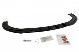 Cup Spoilerlippe Front Ansatz für Mazda 6 MK2 für DYNAMIC Sport STOßSTANGE schwarz Hochglanz