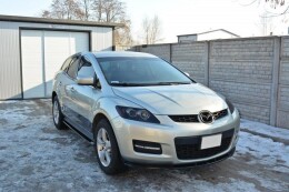 Cup Spoilerlippe Front Ansatz passend für MAZDA CX-7 schwarz Hochglanz