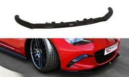 Cup Spoilerlippe Front Ansatz V.1 für Mazda MX-5 IV schwarz Hochglanz