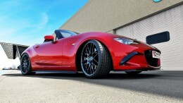 Cup Spoilerlippe Front Ansatz V.1 für Mazda MX-5 ND Mk4 schwarz Hochglanz