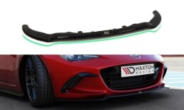 Cup Spoilerlippe Front Ansatz V.2 passend für Mazda MX-5 ND (Mk4) schwarz Hochglanz
