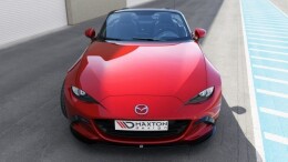 Cup Spoilerlippe Front Ansatz V.2 passend für Mazda MX-5 ND (Mk4) schwarz Hochglanz