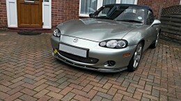 Cup Spoilerlippe Front Ansatz passend für MAZDA MX5 NB Facelift schwarz Hochglanz