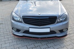 Cup Spoilerlippe Front Ansatz für Mercedes C Limo /...