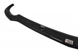 Street+ Spoilerlippe Front Ansatz passend für Mercedes C Limousine / Kombi AMG-Line W204 / S204 schwarz Hochglanz