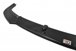 Cup Spoilerlippe Front Ansatz passend für MERCEDES CL-KLASSE C215 schwarz Hochglanz