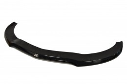 Cup Spoilerlippe Front Ansatz V.1 passend für MERCEDES CLA 45 AMG C117 (vor Facelift) schwarz Hochglanz