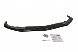 Cup Spoilerlippe Front Ansatz V.2 passend für MERCEDES CLA 45 AMG C117 (vor Facelift) schwarz Hochglanz