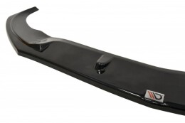 Street+ Spoilerlippe Front Ansatz V.2 passend für Mercedes CLA 45 AMG C117 (vor FL) schwarz Hochglanz