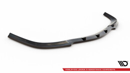 Cup Spoilerlippe Front Ansatz V.1 passend für MERCEDES CLK W 209 passend für STANDARD STOßSTANGE schwarz Hochglanz