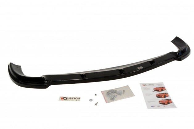 Cup Spoilerlippe Front Ansatz passend für MERCEDES CLK W208 (passend für W208 AMG) schwarz Hochglanz