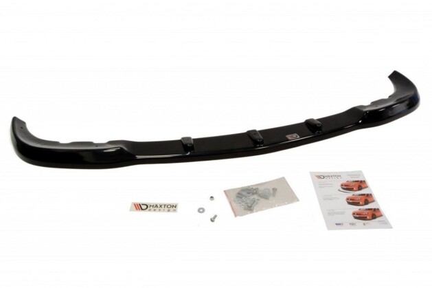 Cup Spoilerlippe Front Ansatz passend für MERCEDES CLK W209 passend für AMG schwarz Hochglanz