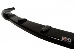 Street+ Spoilerlippe Front Ansatz passend für Mercedes CLK W209 AMG schwarz Hochglanz