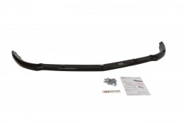 Cup Spoilerlippe Front Ansatz passend für MERCEDES CLS C219 Serie schwarz Hochglanz