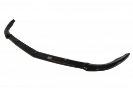 Cup Spoilerlippe Front Ansatz passend für MERCEDES CLS C219 Serie schwarz Hochglanz