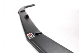 Cup Spoilerlippe Front Ansatz passend für MERCEDES E W211 AMG FACELIFT schwarz Hochglanz