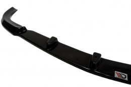 Cup Spoilerlippe Front Ansatz passend für MERCEDES SLK R170 schwarz Hochglanz