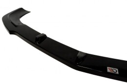 Street+ Spoilerlippe Front Ansatz passend für Mercedes SLK 55 AMG R172 schwarz Hochglanz