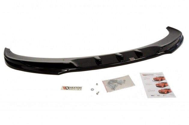 Cup Spoilerlippe Front Ansatz passend für Mercedes Sprinter Mk2 schwarz Hochglanz