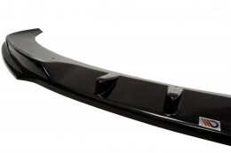 Street+ Spoilerlippe Front Ansatz passend für Mercedes Sprinter Mk2 schwarz Hochglanz