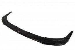 Cup Spoilerlippe Front Ansatz V.1 passend für Mitsubishi Lancer Evo X schwarz Hochglanz