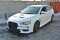Cup Spoilerlippe Front Ansatz V.1 passend für Mitsubishi Lancer Evo X schwarz Hochglanz