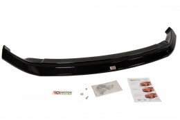 Cup Spoilerlippe Front Ansatz passend für Nissan 370Z schwarz Hochglanz