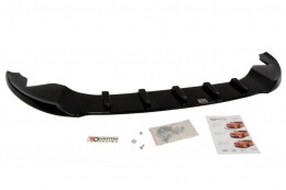 Cup Spoilerlippe Front Ansatz passend für NISSAN QASHQAI Facelift schwarz Hochglanz