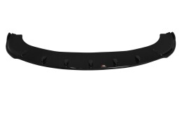Cup Spoilerlippe Front Ansatz V.1 passend für Skoda Octavia RS Mk2 FL schwarz Hochglanz