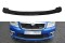 Cup Spoilerlippe Front Ansatz V.1 passend für Skoda Octavia RS Mk2 FL schwarz Hochglanz