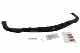 Cup Spoilerlippe Front Ansatz passend für OPEL ASTRA H (passend für OPC / VXR) schwarz Hochglanz