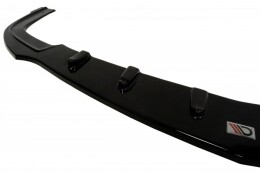 Street+ Spoilerlippe Front Ansatz passend für Opel Astra H (passend für OPC / VXR) schwarz Hochglanz