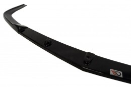 Street+ Spoilerlippe Front Ansatz passend für Opel Astra H OPC / VXR Nurburg schwarz Hochglanz